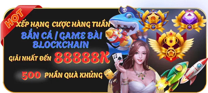 Hoàn trả hàng tuần cho game bắn cá U888